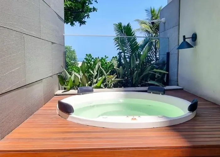 Luxo à beira mar com Jacuzzi particular Apartamento Rio de Janeiro